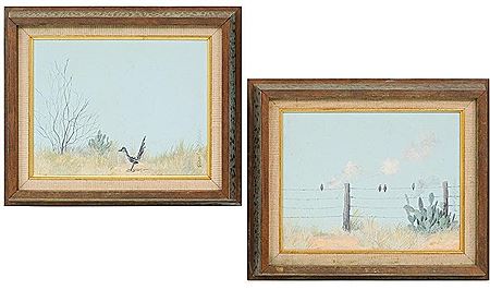 "Afternoon (Doves)", and "Lone Roadrunner" (2)