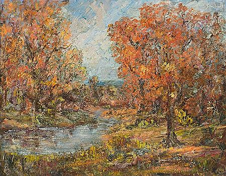 Texas Landscape by Jeanette Milam Jones - Auction record, sale price, and art valuation. Compare with similar artists and explore comparable artworks.