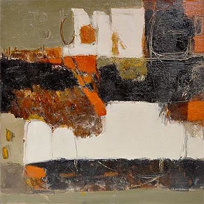 Paysage au mur.