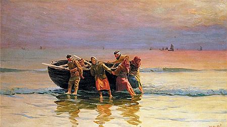 LE RETOUR DES PÊCHEURS