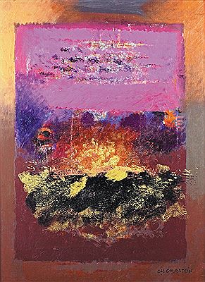 Sample artwork by Charles Goldstein (Born 1937), known for painting - View similar artists and auction records