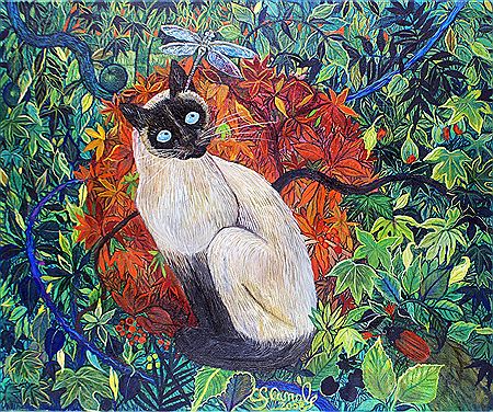 LE CHAT SIAMOIS
