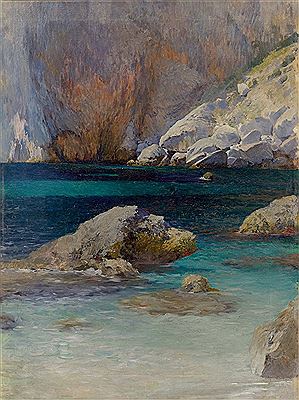 Rocky Coast by Alexander Kips - Auction record, sale price, and art valuation. Compare with similar artists and explore comparable artworks.