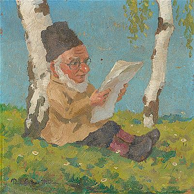 "Der Zeitungsleser" / "Frühlingskonzert" (2)