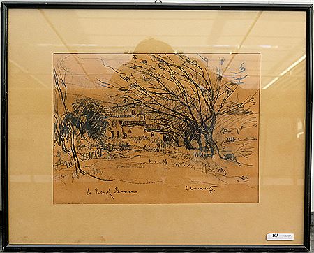 Vieille ferme en Provence by Léon Lommaert - Auction record, sale price, and art valuation. Compare with similar artists and explore comparable artworks.