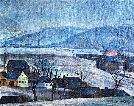 Winter countryside