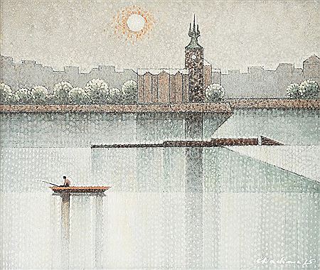 Under the weir
