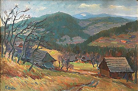Sample artwork by Ferdis Dusa (1888 - 1958), known for painting - View similar artists and auction records