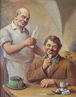 Sample artwork by Josef Lhota (1895 - 1982), known for painting - View similar artists and auction records