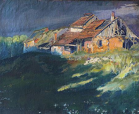 Building in the mountains by Adolf J Jelinek Alex - Auction record, sale price, and art valuation. Compare with similar artists and explore comparable artworks.