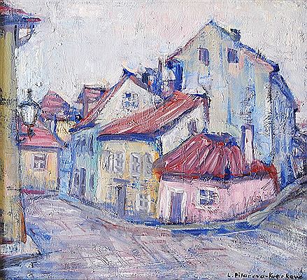 Sample artwork by Libuse Pilarova-Kverkova (Born 1928), known for painting - View similar artists and auction records
