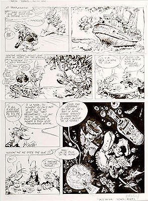 Pierre Tombal-Planche 4 du gag 106 publiée dans Spirou 2505 en 1986