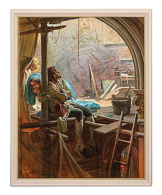 Scene in an internal