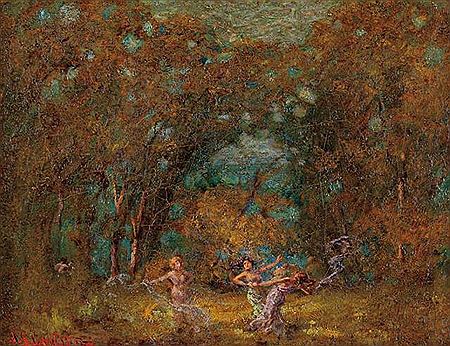 Nymphs by John Gordon - Auction record, sale price, and art valuation. Compare with similar artists and explore comparable artworks.