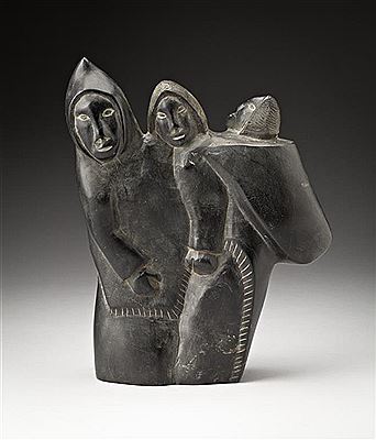 Sample artwork by Marie Kuunnuaq (1933 - 1990), known for sculpture - View similar artists and auction records