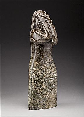 Woman Weeping by Ovilu (Oviloo) Tunnillie - Auction record, sale price, and art valuation. Compare with similar artists and explore comparable artworks.