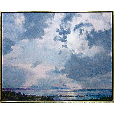 UNTITLED (EVENING LAKE SCENE)