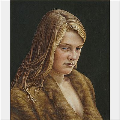 GIRL IN A FUR COAT