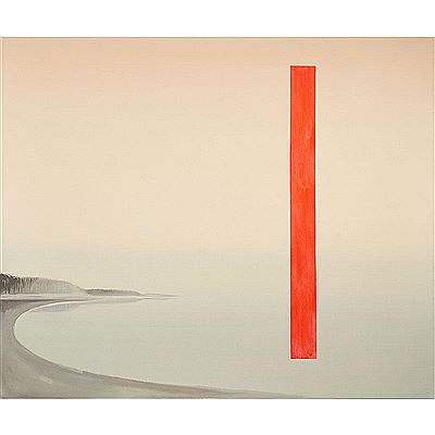LANDSCAPE WITH RED BAR by Wanda (Condon) Koop - Auction record, sale price, and art valuation. Compare with similar artists and explore comparable artworks.