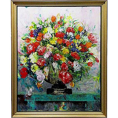 Sample artwork by Elene Gamache (Born 1951), known for painting - View similar artists and auction records