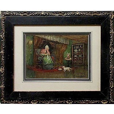 Sample artwork by Maria Hampshire Eaton (fl.1890 - 1937), known for sculpture; painting - View similar artists and auction records