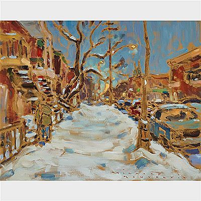 SUR LE TROTTOIR RUE ST. VALLIER