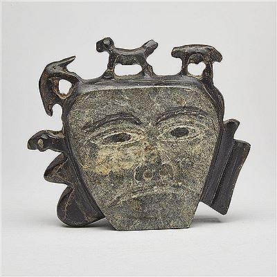 Sample artwork by Thomassie Kudluk (1910 - 1989), known for inuit sculpture, carving - View similar artists and auction records