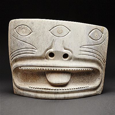 SPIRIT FACES (TOOTH PULL) by Karoo Ashevak - Auction record, sale price, and art valuation. Compare with similar artists and explore comparable artworks.