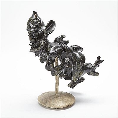 FLYING DEMON by Charlie Ugyuk - Auction record, sale price, and art valuation. Compare with similar artists and explore comparable artworks.