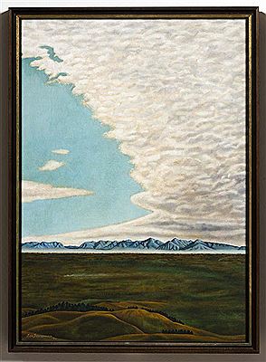 Canterbury Landscape (Landscape Over Mt Torlesse)