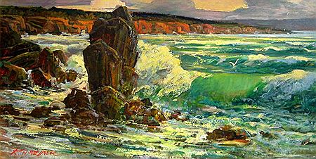 Sample artwork by Rudolph Messner (1912 - 1997), known for painting - View similar artists and auction records
