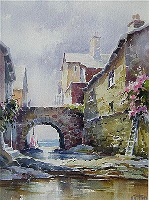 The Cobb, Lyme Regis, Dorset, England by Celia Collin - Auction record, sale price, and art valuation. Compare with similar artists and explore comparable artworks.