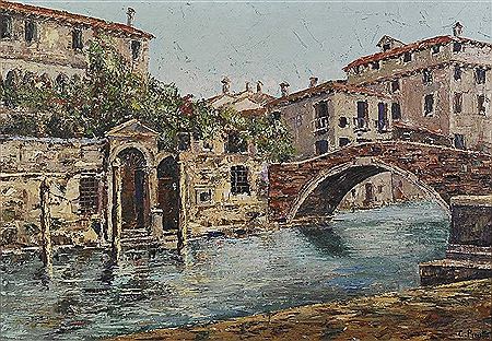 Kanal in Venedig by Constantino (Tino) Proietto - Auction record, sale price, and art valuation. Compare with similar artists and explore comparable artworks.