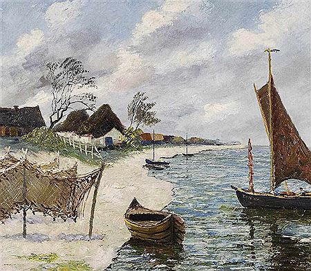 Sample artwork by Wilhelm Mosblech (1868 - 1934), known for painting - View similar artists and auction records