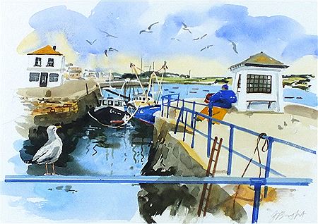 ‘At Work – Custom House Quay’