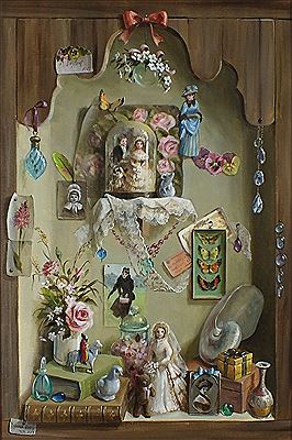 A cabinet of souvenirs