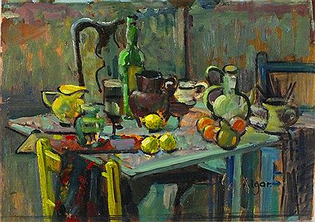 Still life - kitchen table assortment