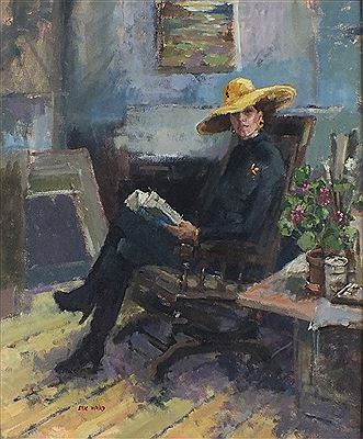 Sample artwork by Eric Ward (Born 1945), known for painting - View similar artists and auction records