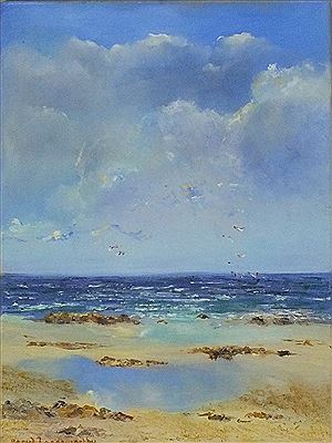 'Gulls over Gwenver'
