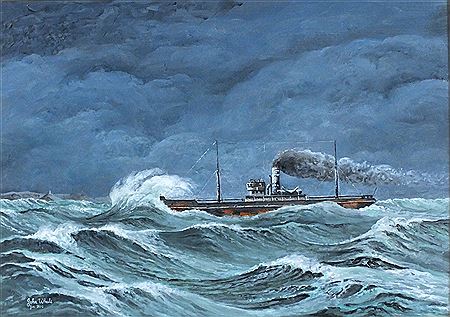'Dirty British Coaster' - rounding Cape Cornwall