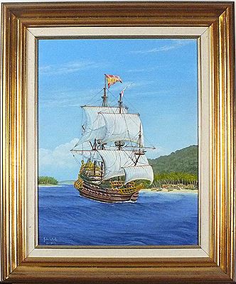 'Stately Spanish Galleon'