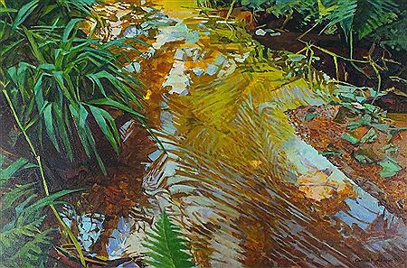 'Stream under Trees 2'