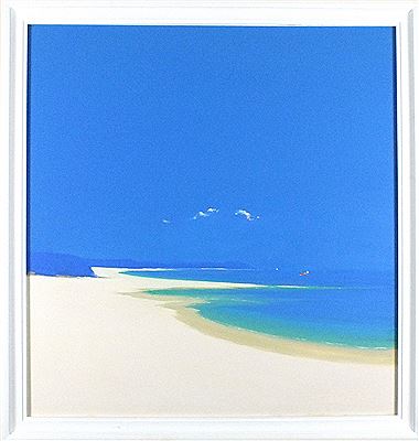 'August Day' - St Ives Bay by John Miller - Auction record, sale price, and art valuation. Compare with similar artists and explore comparable artworks.