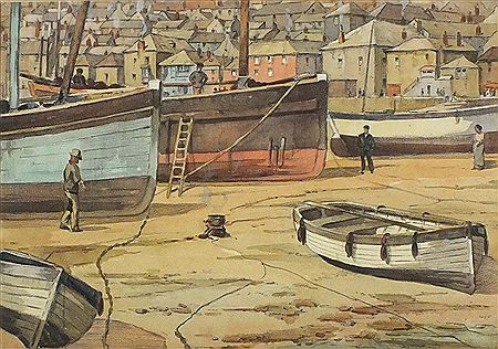 Sample artwork by Lewis Mortimer (1877 - 1955), known for landscape painting - View similar artists and auction records