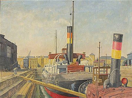 Dry Dock - tugs under maintenance