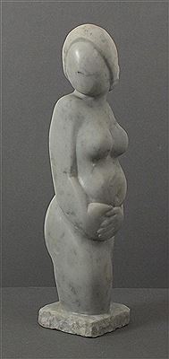 'In Hope, - expectant mother by Theresa Gilder - Auction record, sale price, and art valuation. Compare with similar artists and explore comparable artworks.