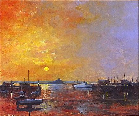 Sunrise Penzance Harbour