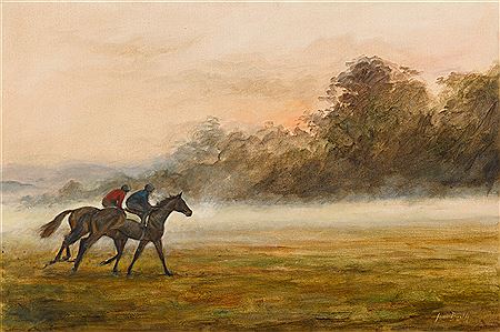 EQUESTRIAN SCENE