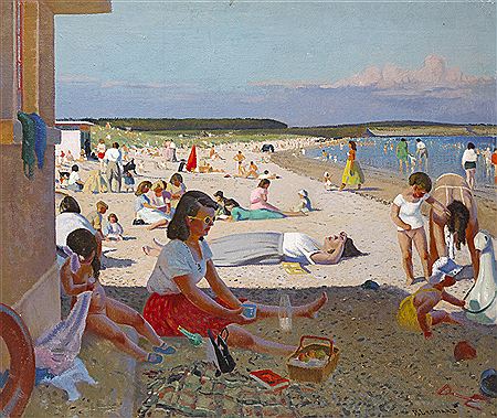 A HOT DAY IN RUSH, COUNTY DUBLIN