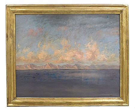 Seascape by Gustav Wolf - Auction record, sale price, and art valuation. Compare with similar artists and explore comparable artworks.